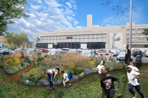 SPHS Native Garden Rendering