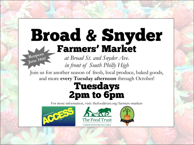 Broad & Snyder Opening Day 2016